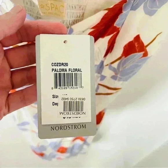 NEW l*Space Cozumel Mini Dress Paloma Floral Tropical Beach Pool Resortwear - Picture 3 of 9